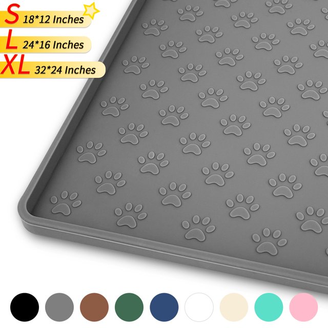 Ptlom Silicone Pet Feeding Mat for Dogs and Cats, HighLips Pet