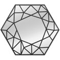 thumbnail image 1 of Ptm Images 5-2056 28" X 28" Hexagonal Framed Mirror, 1 of 2