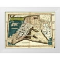 thumbnail image 1 of Ptolemy 32x24 White Modern Wood Framed Museum Art Print Titled - Cyprus Syria Babylonia and Judea, 1 of 4