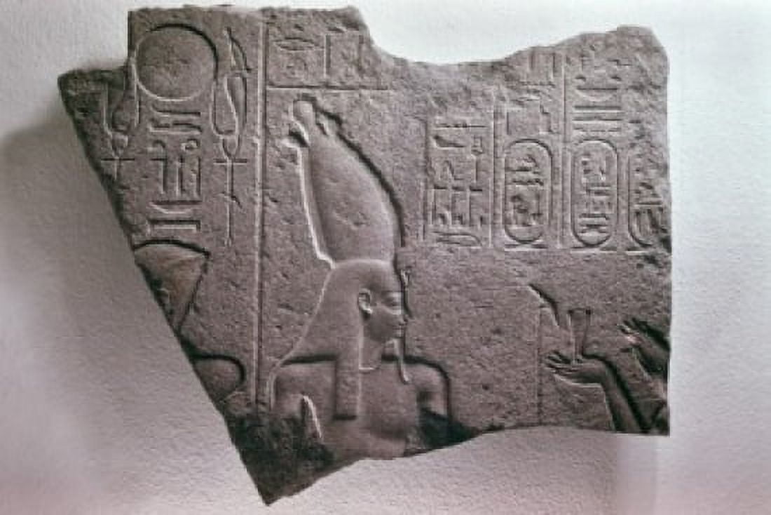 Ptolemy II Wall Relief Egyptian Art Staatliche Museen Berlin Germany Canvas Art - (24 x 36)