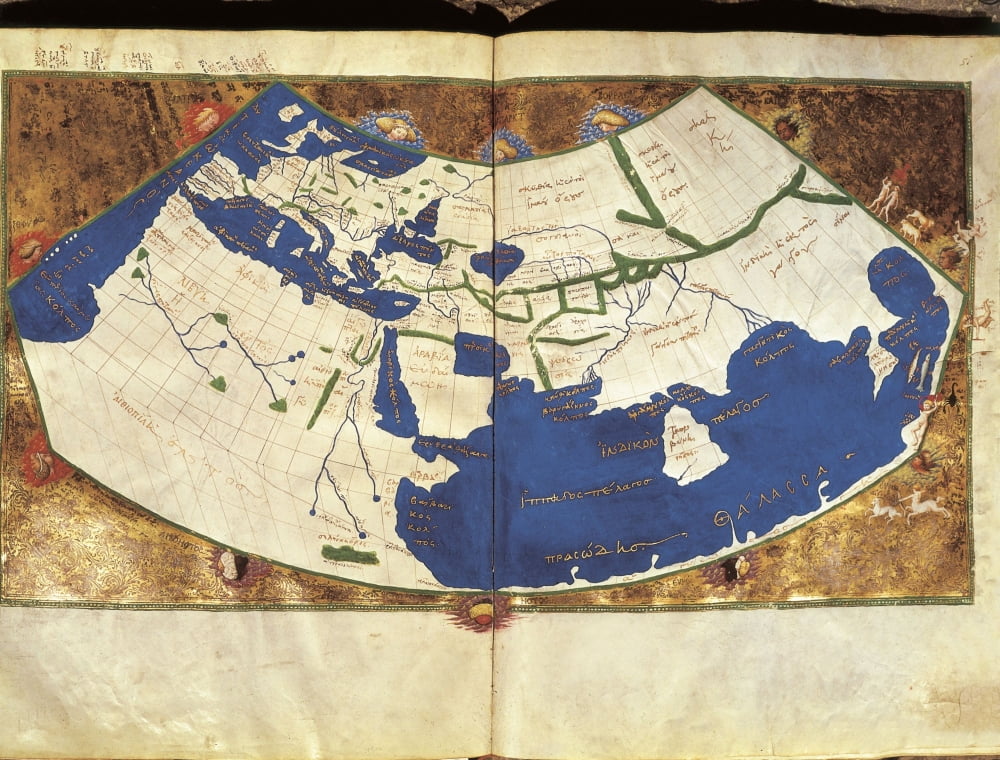 Ptolemyclaudius Ptolemaeus ( C Canvas Art - (24 x 18)