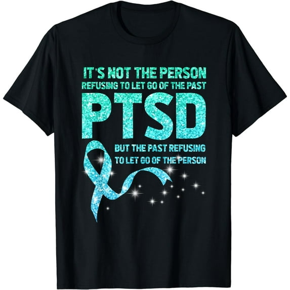 Ptsd Awareness Month Let Go Support Veterans Mental Health T-Shirt