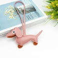 thumbnail image 1 of Pu Dachshund Dog Handle Bag Charm Cartoon Animal Shape Handbag Accessory Decorative Leather Animal Head Rd5 - Hangs - Household Pendant, 1 of 6