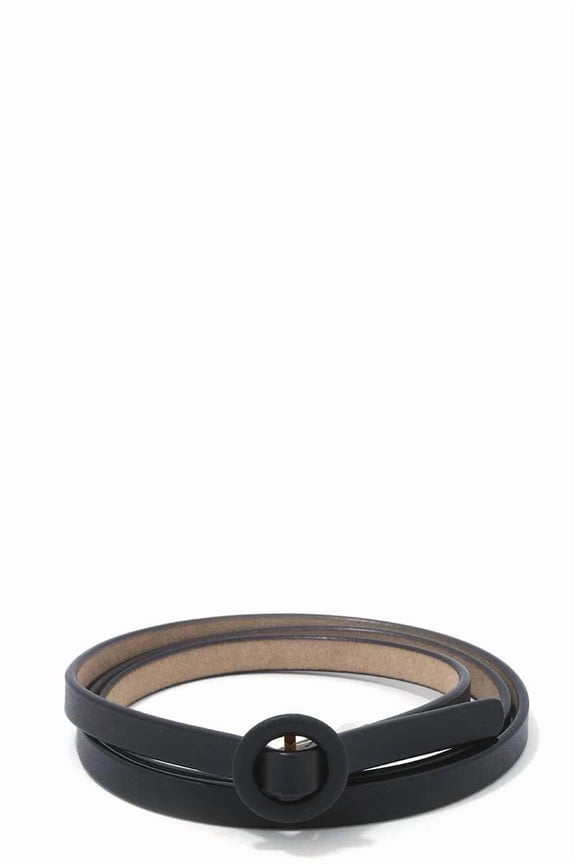 Pu Leather Belt Navy
