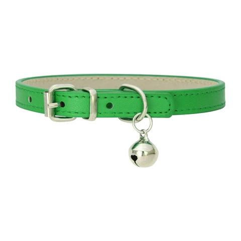 Pu Leather Dog Collar Soft Padded Breathable Adjustable Pet Collar with Durable Metal Buckle for Small Medium Large Dogs