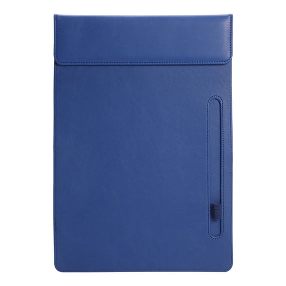 Pu Leather Hardboard Office Clipboard, Clip A4 Letter Size Clip Boards with Pen Holder for Office ,Home by Weiweigg