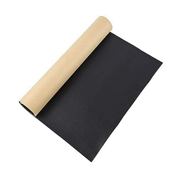 Pu Leather Repair Patch, Self-Adhesive Tape for Car Seat, Couch, Furniture, Black 10X20Cm, Strong Adhesive