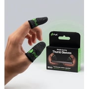 PuK Mobile Gaming Thumb Sleeves - Pack of 10 Breathable Anti-Sweat Gaming Finger Sleeves for Smooth Glide & Precision Control - Optimized for FPS & Battle Royale Mobile Games