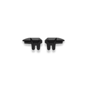 PuK Mobile Gaming Triggers - Clip-On, Zero Delay Phone Triggers for Fortnite, CODM & PUBG Mobile - Shoulder Trigger Buttons / Game Controller Clip for iPhone & Android Smartphones L1 R1