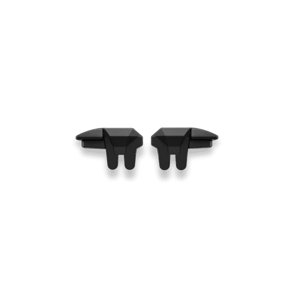 PuK Mobile Gaming Triggers - Clip-On, Zero Delay Phone Triggers for Fortnite, CODM & PUBG Mobile - Shoulder Trigger Buttons / Game Controller Clip for iPhone & Android Smartphones (L1 R1)