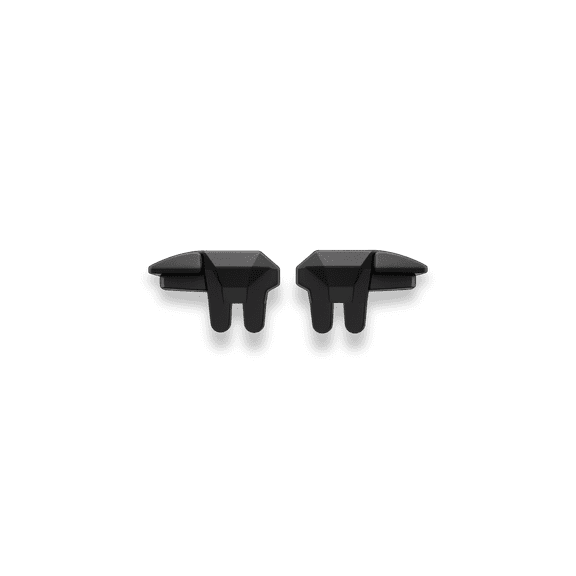 PuK Mobile Gaming Triggers - Clip-On, Zero Delay Phone Triggers for Fortnite, CODM & PUBG Mobile - Shoulder Trigger Buttons / Game Controller Clip for iPhone & Android Smartphones (L1 R1)