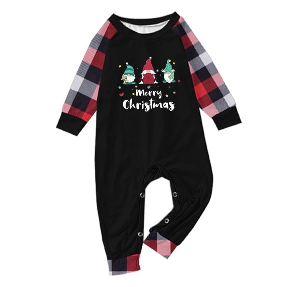 PuLe Christmas Pajamas for Family 2024 Plaid Pjs Matching Sets Xmas Holiday Pajamas Home Jammies Christmas Outfits