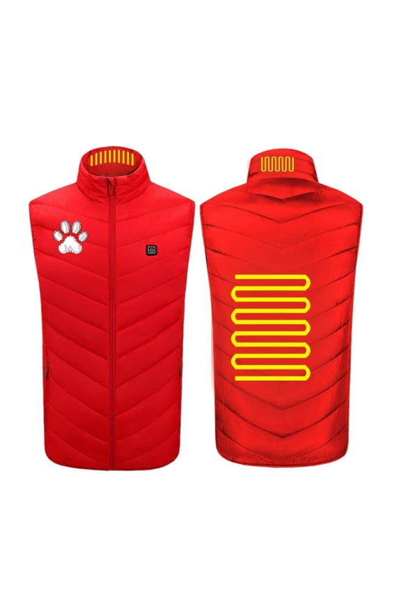 PuLe Heated Vest for Men Women Softshell Smart Lightweight Heated Vest Rechargeable USB Heated Down Jacket Winter Coats
