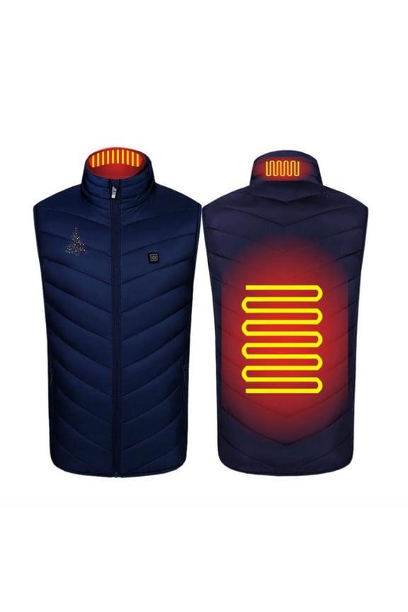 PuLe Heated Vest for Men Women Softshell Smart Lightweight Heated Vest Rechargeable USB Heated Down Jacket Winter Coats