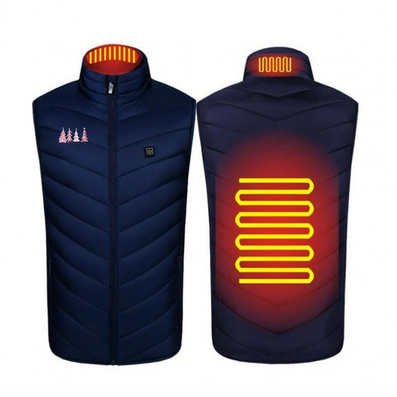 PuLe Heated Vest for Men Women Softshell Smart Lightweight Heated Vest Rechargeable USB Heated Down Jacket Winter Coats