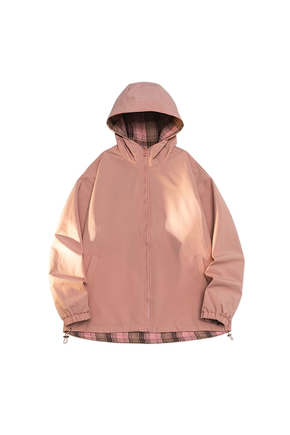 PuLe Hoodies for Men Men's Color Matching Thin Fall Outdoor Windbreaker Slim Fitting Long Sleeved Hooded Sun Protection Suit Outdoor Sprinter Jacket Coat Jackets for Men