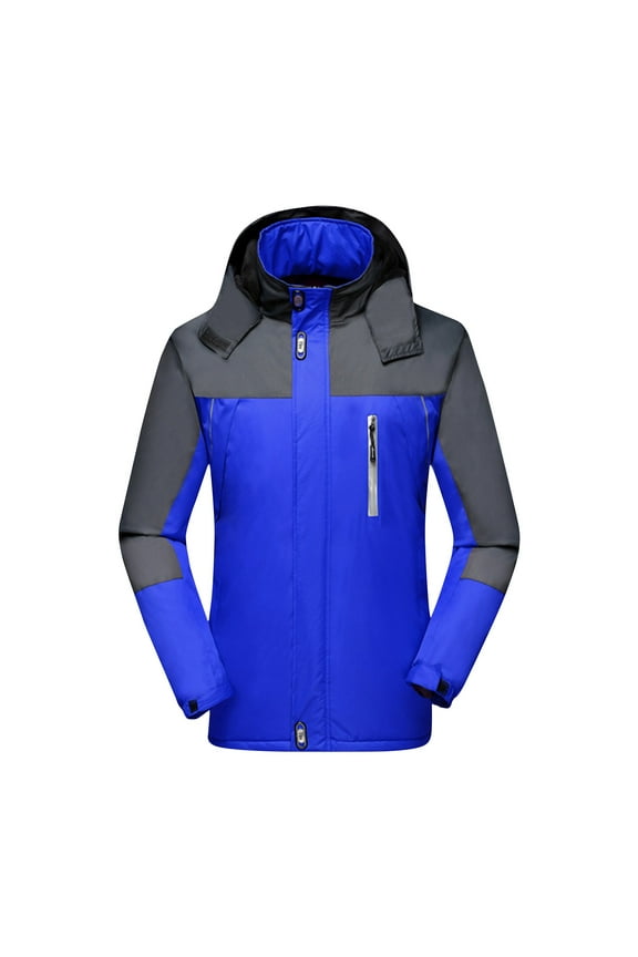 PuLe Hoodies for Men Men's Color Matching Thin Fall Outdoor Windbreaker Slim Fitting Long Sleeved Hooded Sun Protection Suit Outdoor Sprinter Jacket Coat Jackets for Men