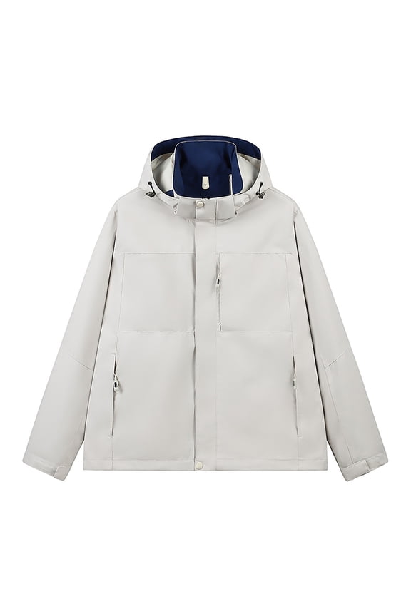 PuLe Hoodies for Men Men's Color Matching Thin Fall Outdoor Windbreaker Slim Fitting Long Sleeved Hooded Sun Protection Suit Outdoor Sprinter Jacket Coat Jackets for Men