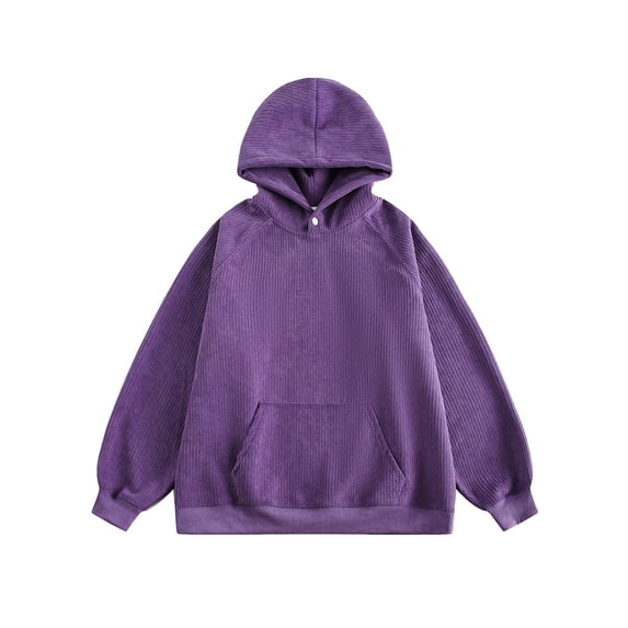 PuLe Hoodies for Men Men's Fashion Casual Hoodie Hoodie Solid Round Neck Long Sleeve Pocket Tops Sports Outdoor Sweater