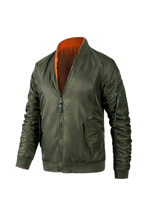 PuLe Jackets for Men Men's Solid Color Casual Loose Fitting Long Sleeved Hooded Jacket Long Sleeve Hoodless Casual Outwear Jackets