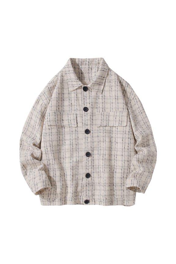 PuLe Jackets for Men Men's Solid Color Design Button Pocket Long Sleeved Hooded Casual Jacket