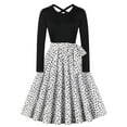 thumbnail image 1 of PuLe Long Sleeve Dress for Women Fall Fall Dresses for Women 2024 Casual Formal Wedding Guest Long Sleeve Dresses Homecoming Birthday Plus Size Dress, 1 of 4