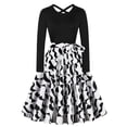 thumbnail image 1 of PuLe Long Sleeve Dress for Women Fall Fall Dresses for Women 2024 Casual Formal Wedding Guest Long Sleeve Dresses Homecoming Birthday Plus Size Dress, 1 of 4