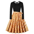 thumbnail image 1 of PuLe Long Sleeve Dress for Women Fall Fall Dresses for Women 2024 Casual Formal Wedding Guest Long Sleeve Dresses Homecoming Birthday Plus Size Dress, 1 of 7