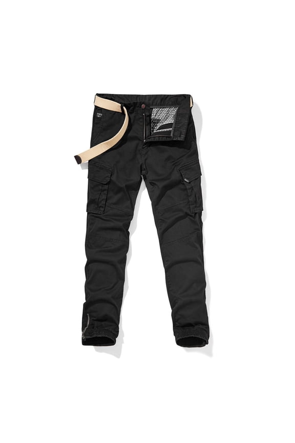 PuLe Men's Pants Mens Cargo Pants Casual Military Army Combat Work Pants Relaxed Fit Hiking Pants Multi Pockets Tactical Pants