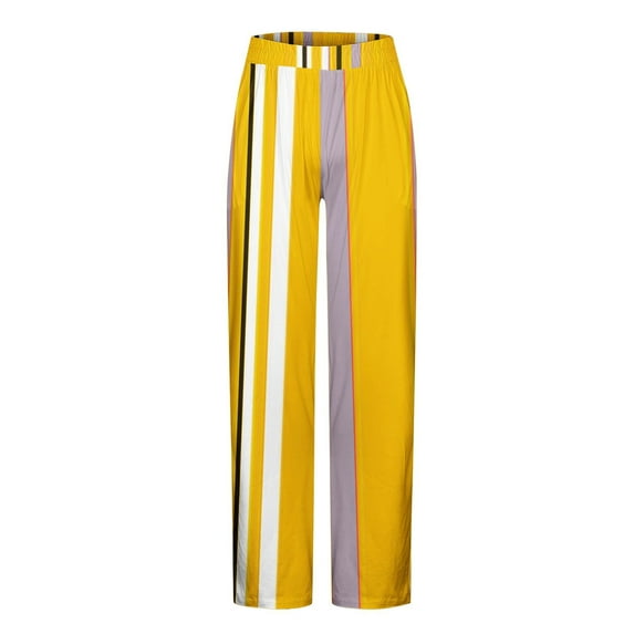 PuLe Men's Pants Mens Striped Sleep Pants Causal Pajama Lightweight Bottoms Comfy Yoga Lounge Sleepwear PJ Fashion Men's Casual Printing Loose Sport Trousers Full Length