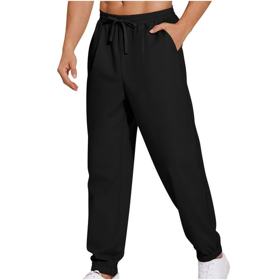 PuLe Men's Pants Running Pants Men Twill Hiking Classic Fashion Relaxed Fit Solid Pant Travel Yoga Outdoor Comfortable Casual Pants