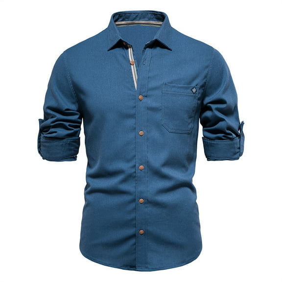 PuLe Rugby Shirt Mens Button Down Shirts Short Sleeve Shirts Textured Wrinkle Free Stretch Tshirt Business Casual Work Dress Shirt Hawaiian