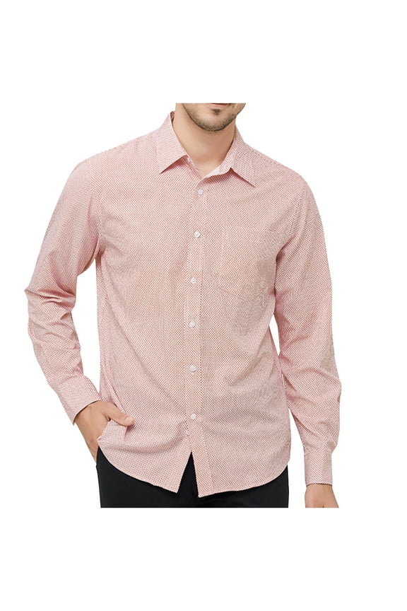 PuLe Rugby Shirt Mens Long Sleeve Button Down Shirt Casual Untucked Shirts for Men Oxford Dress Shirts