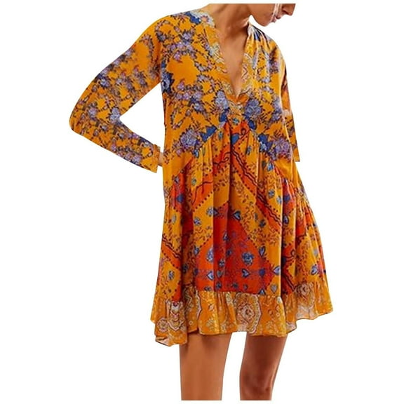 PuLe Summer Dress Hot Short Mini Dress Babydoll Dress for Women Oversized Boho Summer Dress, Y2K Mini Dresses