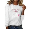 thumbnail image 1 of PuLe Women's Top Womens Long Sleeve Shirts Trendy Sunflower Graphic Tee Casual Crew Neck Pullover Fall Trendy Blouse Y2K Clothes, 1 of 4