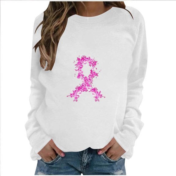 PuLe Women's Top Womens Long Sleeve Shirts Trendy Sunflower Graphic Tee Casual Crew Neck Pullover Fall Trendy Blouse Y2K Clothes