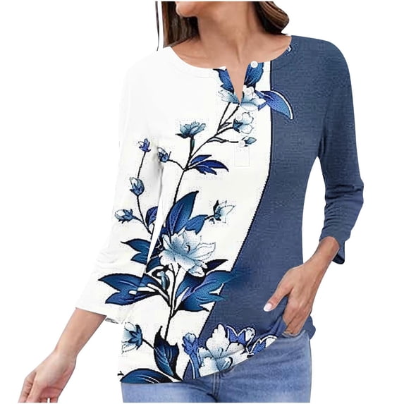 PuLe Women's Top Womens Tops Dressy Casual Fall Fashion Button Up V Neck Long Sleeve Shirts Loose Solid Basic Tees Shirt Blouses