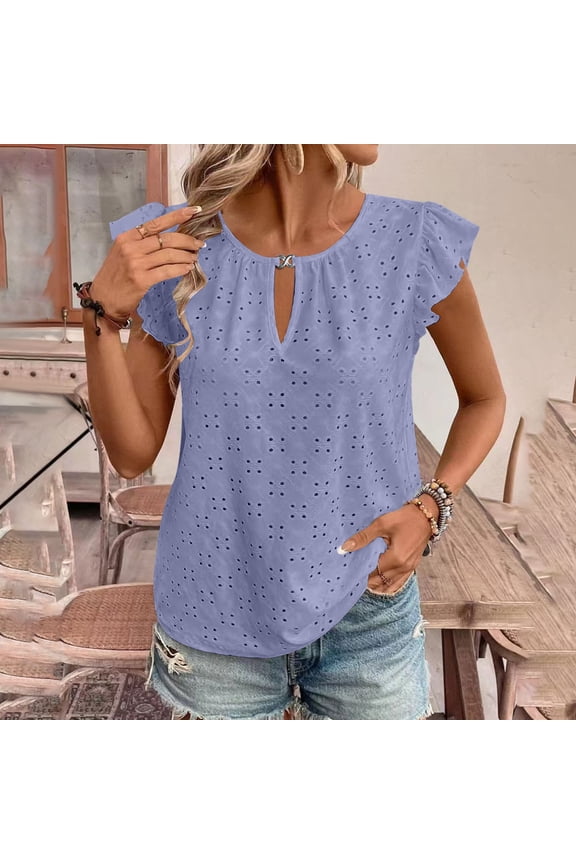 Casual Tops for Women Button up Shirt Plus Size Blouses for Women Dressy Casual Womens Short Sleeve Shirts Button down my items saved