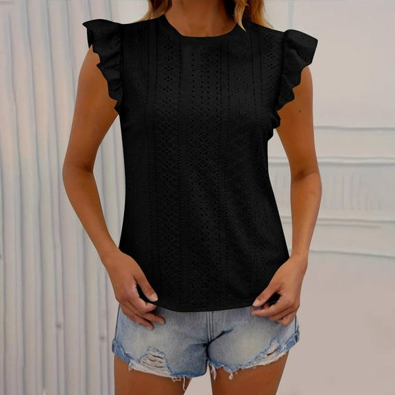 Cotton Tops for Women Workout Shirts Women Loose Fit Blouses for Women Casual Dressy Short Sleeve Blouse for Women Trendy new arrivals