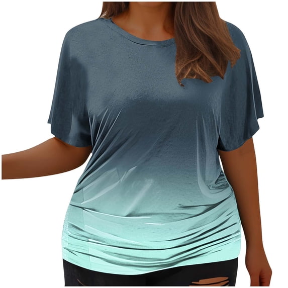 Pohista Cute Tops for Women Going out Women Shirts Trendy Women's Tops Tees & Blouses Summer Short Sleeve Blouse for Women Work