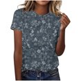 thumbnail image 1 of Pohista Cute Tops for Women Going out Womens Tshirts Cotton Graphic Summer Blouses for Women 2025 Dressy Womens Tops Casual Short Sleeve new arrivals, 1 of 4