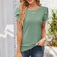 thumbnail image 1 of Pohista Cute Tops for Women Womens Shirts Casual Womens Blouses Summer Short Sleeve Tops for Women Work reorders, 1 of 9