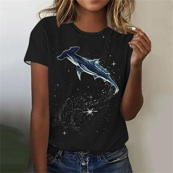 Pohista Cute Tops for Women Y2k Womens Shirts Summer Summer Blouse Short Sleeve Blouse for Women Work orders to be delivered