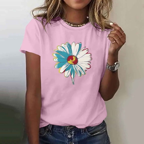 Pohista Spring Tops for Women Work Jersey Shirts for Women Plus Size Blouses for Women Dressy Short Sleeve Tops for Women Work reorders from my past orders