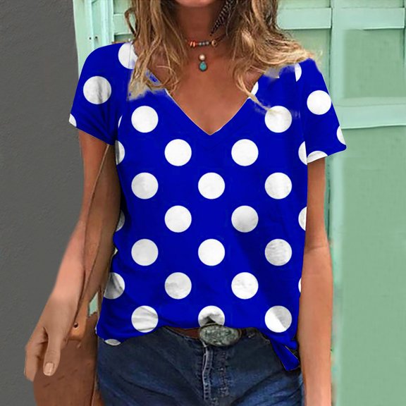 Pohista Spring Tops for Women Western Shirts for Women Summer Womens Blouses Summer Tops for Women Short Sleeve