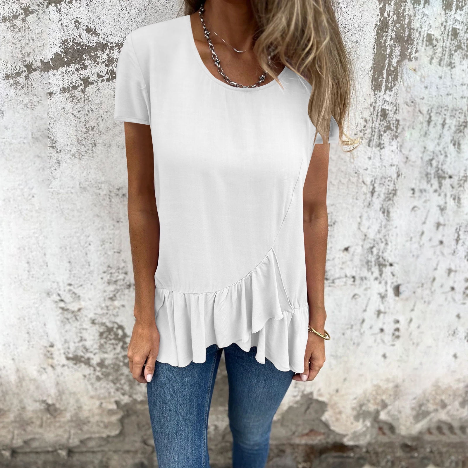 PuPy Summer Tops for Women Shirts for Women Trendy 2025 Summer Blouses ...