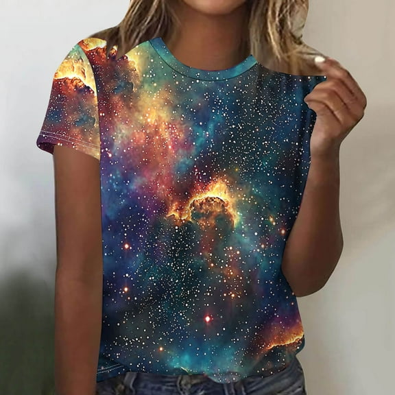 Pohista Trendy Tops for Women 2025 Summer Cotton Tshirts for Women Work Blouses for Women Summer Womens Plus Size Tops Short Sleeve orders placed by me recently