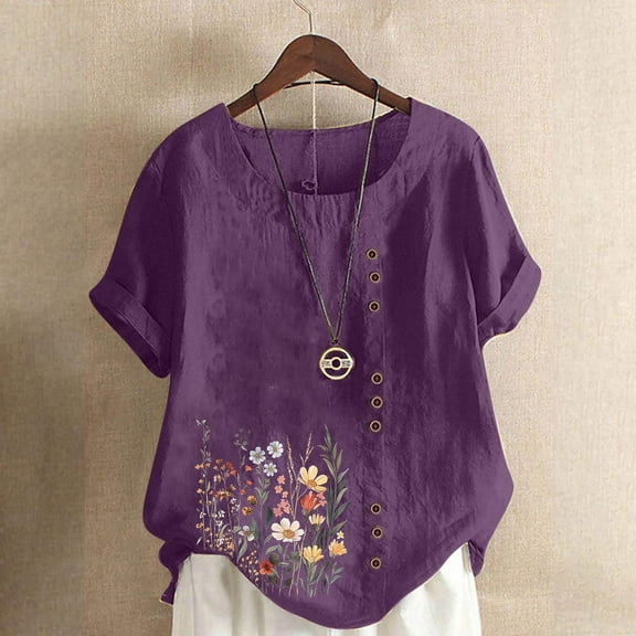 Pohista Trendy Tops for Women 2025 Summer Women Shirts Dressy Ladies Tops and Blouses Work Wear Women Short Sleeve Tops my items ordered by me recently