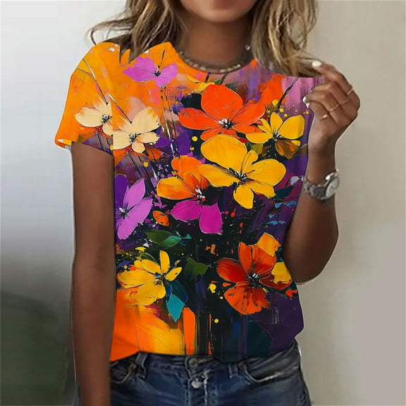 Women Summer Tops Button down Shirts for Women Blouses Short Sleeve Workout Tops for Women Loose my items saved