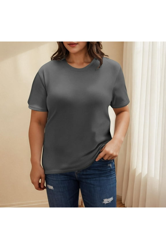Women Tops and Blouses T Shirts for Women Loose Fit Women Blouses Short Sleeve Blouses for Women Button down my items saved